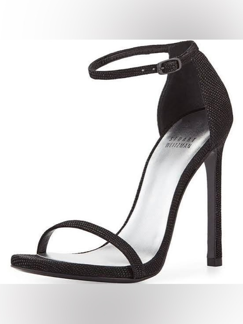 Stuart Weitzman Nudist Textured Heel